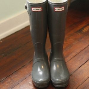 Tall Hunter Boots - Size 7 - Barely Used